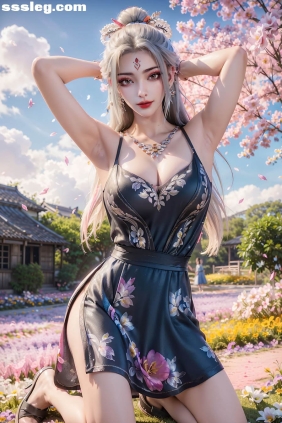 [AI绘画] 呼呼 南疆小白 花裙[83P79M]