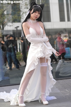 街拍作品 白色纯欲COS[105P+4V2.20G]