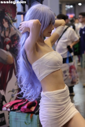 街拍作品 白色套装裙[151P2.05G]