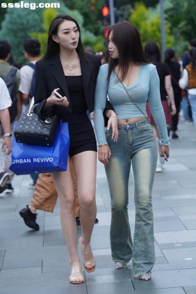 街拍作品 西装外套精致短裤[182P2.87G]