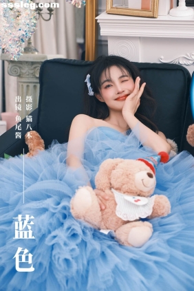 [YITUYU艺图语]2024.02.04 蓝色 鱼尾酱[23P413M]