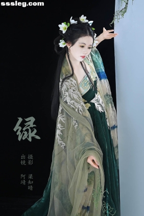 [YITUYU艺图语]2023.07.18 绿 阿靖[21P354M]