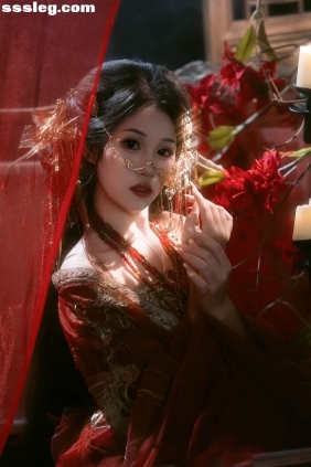 [YITUYU艺图语]2025.09.19 红色锦鲤 阿程程[14P163M]