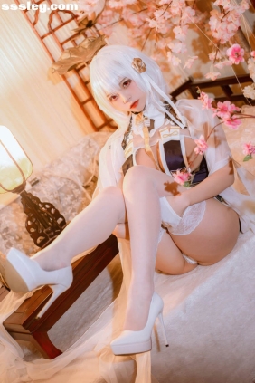 二佐Nisa 碧蓝航线 天狼星旗袍[25P211M]