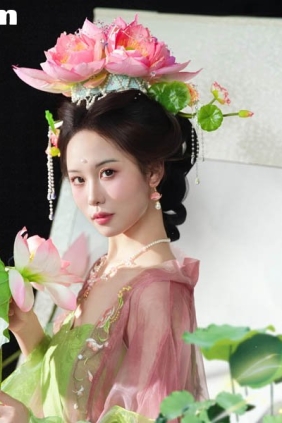 [YITUYU艺图语]2025.07.31 画中仙之荷花仙子 憨憨婷…[20P34M]