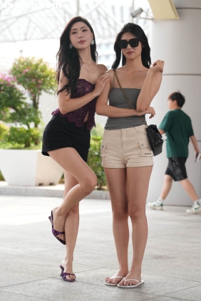 街拍作品 短裤火辣青春[162P+1V5.56G]