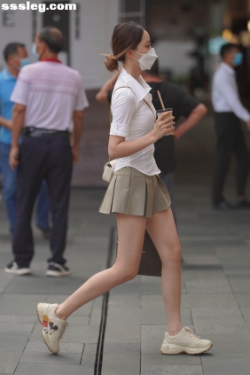 街拍作品 青春百褶裙[94P1.00G]