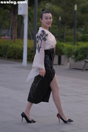 街拍作品 温婉黑白搭配[66P1.60G]