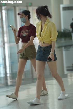 街拍作品 休闲装配短裙[97P1.02G]