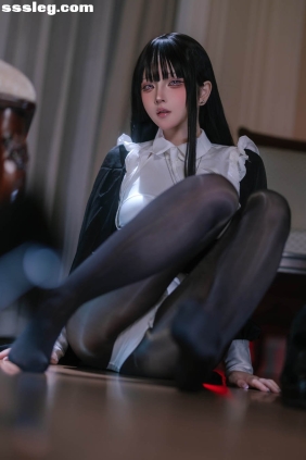 屿鱼 黑丝修女[40P375M]