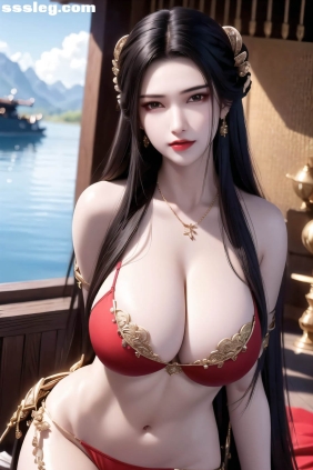 [AI绘画] 秦怡宁 红色内衣[59P867M]