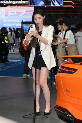 街拍作品 白色西装外套[67P1.33G]