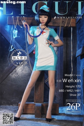 [Ligui丽柜]2017.04.10 Model 文欣