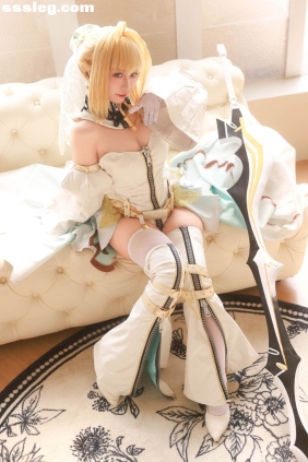 G44不会受伤 尼禄花嫁[43P458M]