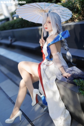 封疆疆v 申鹤神女场照[12P153M]