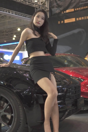 THEBAUTY 2021东莞AIT改装车展模特37 [1V213M]