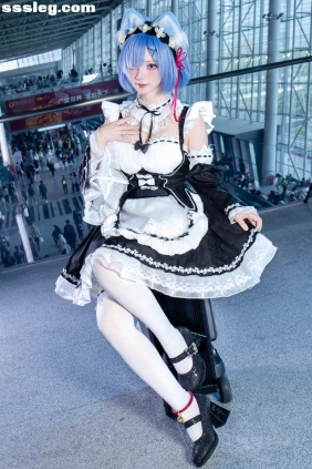 花柒Hana 萤火虫动漫嘉年华 猫猫蕾姆[107P+1V889M]