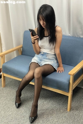 三禾摄影 No.057 黑丝 高跟 牛仔短裤[138P0.98G]