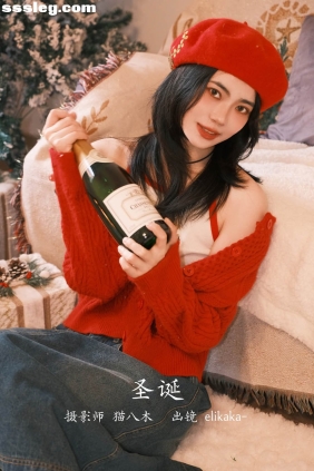 [YITUYU艺图语]2022.11.16 圣诞 Elikaka[24P401M]