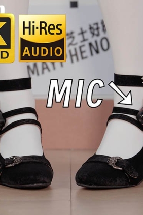 芝士好椰 把麦克风别在鞋上黑色维莉雅[1V494M]