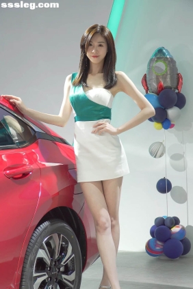 THEBEAUTY 2021深圳大湾区车展 AION车模01 [1V333M]