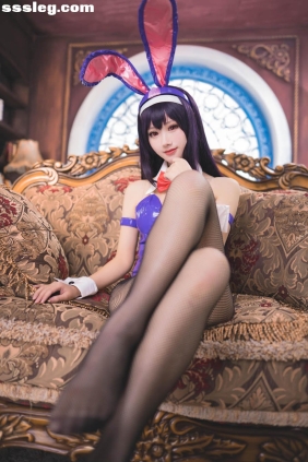 羽生三未 霞之丘诗羽兔女郎[37P581M]