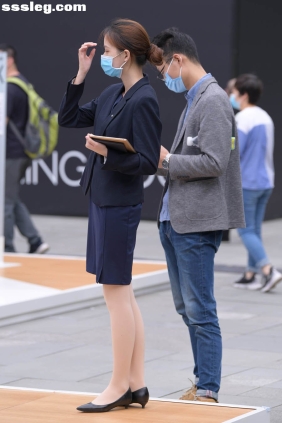 街拍作品 气质销售小姐姐[30P616M]