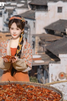 [YITUYU艺图语]2025.04.06 橙色的秋收 张燕红[15P166M]