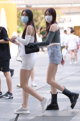 街拍作品 青春靓丽短裤短裙[128P2.67G]