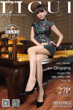 [Ligui丽柜]2014.01.14 网络丽人 Model 晴晴