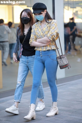 街拍作品 短靴牛仔秋冬搭配[75P+1V1.11G]