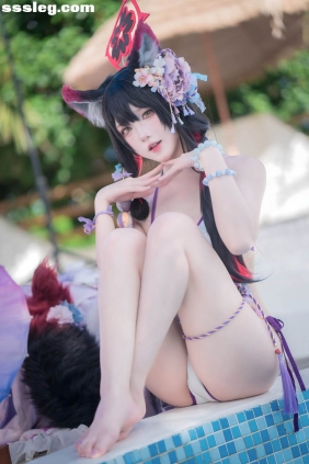 阿包也是兔娘 蔚蓝档案 狐坂若藻 水着[32P187M]