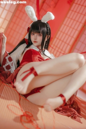 屿鱼 碧蓝航线 大山 祈愿的巫女兔[58P339M]