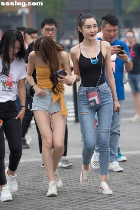 街拍作品 牛仔裤青春靓丽[42P462M]