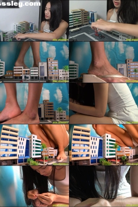 Solexight足控 Fei 占领迷你城镇踩小人儿[1V1.48G]