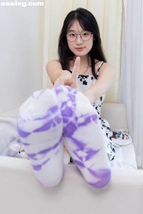 物恋传媒 No.2403 小椿 白紫棉袜[155P+1V3.55G]