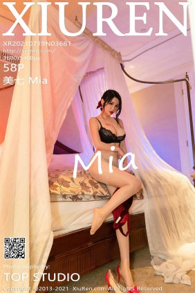 [XIUREN秀人网]2021.07.19 No.3681 美七Mia