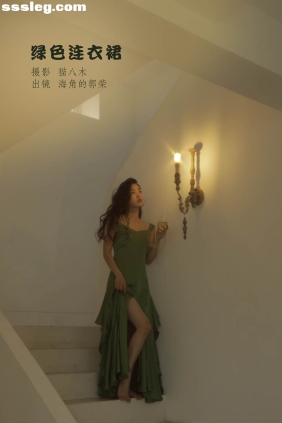 [YITUYU艺图语]2022.10.14 绿色连衣裙 海角的郭荣[21P139M]
