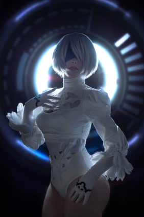 SayaTheFox 2B White Dress[10P105M]