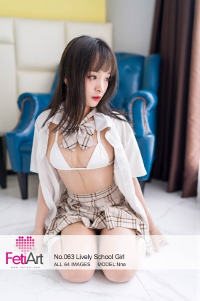 [FetiArt尚物集] No.063 Lively School Girl MODEL-Nne[64P122M]