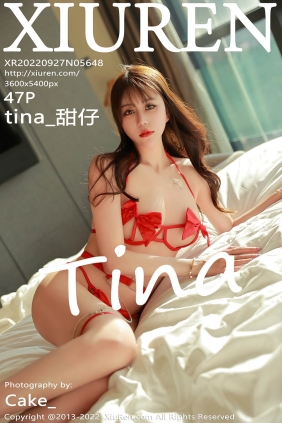 [XIUREN秀人网]2022.09.27 No.5648 tina_甜仔