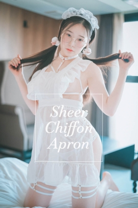 [DJAWA] PIA Sheer Chiffon Apron[65P712M]