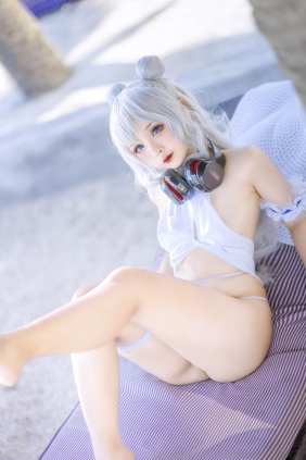 Sayo Momo Azur Lane Le Malin bikini[22P209M]