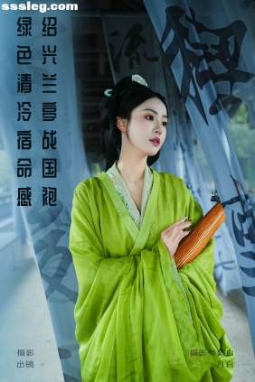 [YITUYU艺图语]2024.04.29 绍兴兰亭战国袍 是月白呀[24P378M]