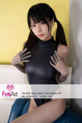 [FetiArt尚物集] No.042 Grey Nylon Temptation MODEL-Riell[34P56M]