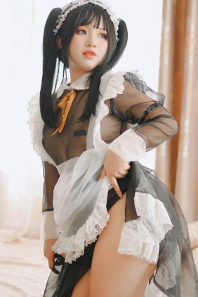 Chono Black Transparent Maid[16P97M]