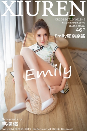 [XIUREN秀人网]2019.07.10 No.1542 Emily顾奈奈酱