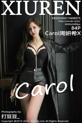 [XIUREN秀人网]2024.04.11 No.8375 Carol周妍希X