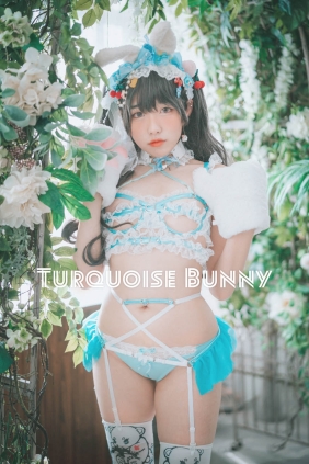 [DJAWA] Sonson Turquoise Bunny[50P558M]