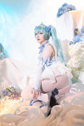 星之迟迟 初音未来 粉蝶花精灵[54P+1V4.51G]